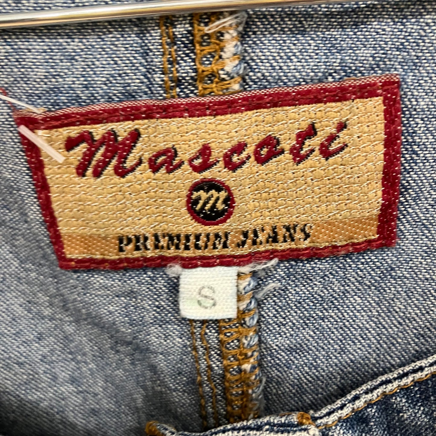 mascoti denim sleeveless button up dress