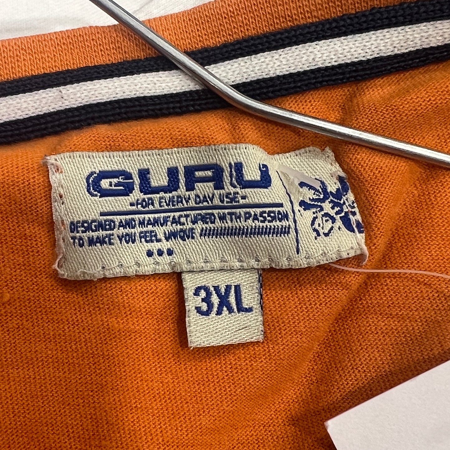 guru 00s orange tshirt