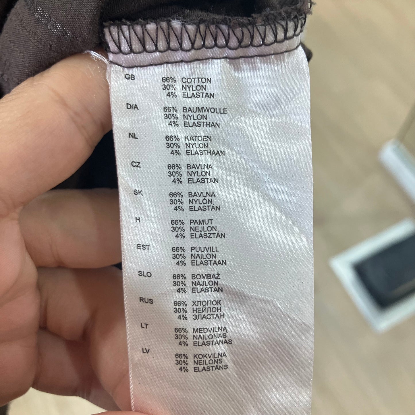 colours of the world brown striped shirt