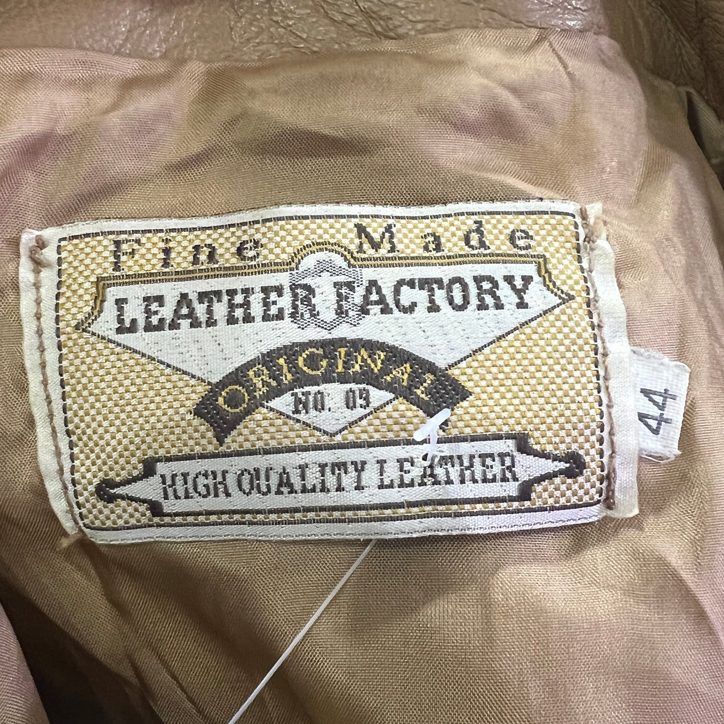 leather factory 00s tan leather zip up mini skirt suit