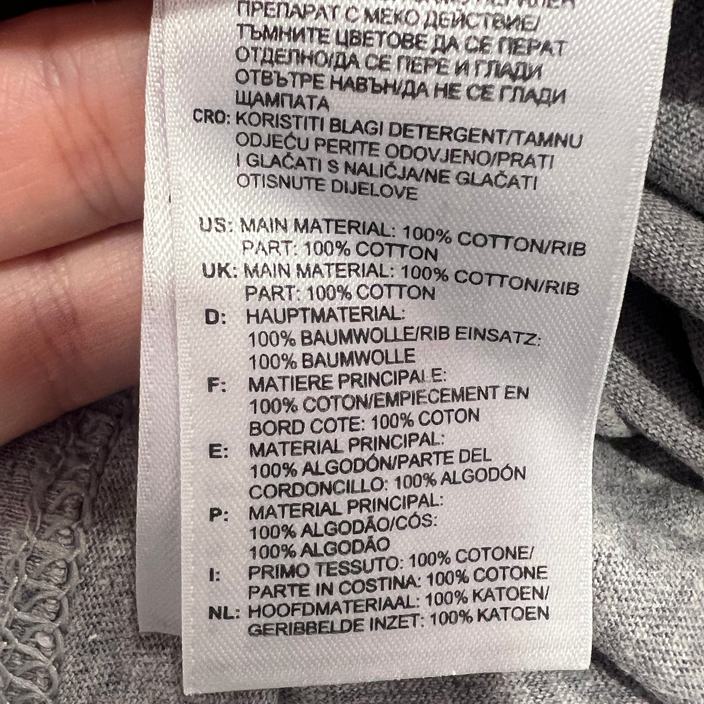 adidas 00s grey tshirt with black logo