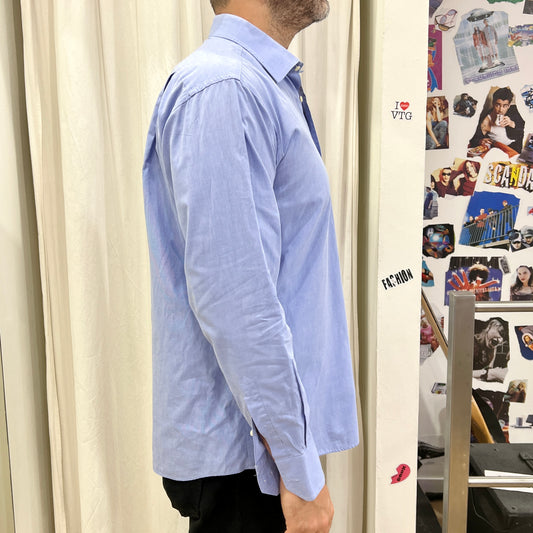 ungaro paris 00s blue shirt