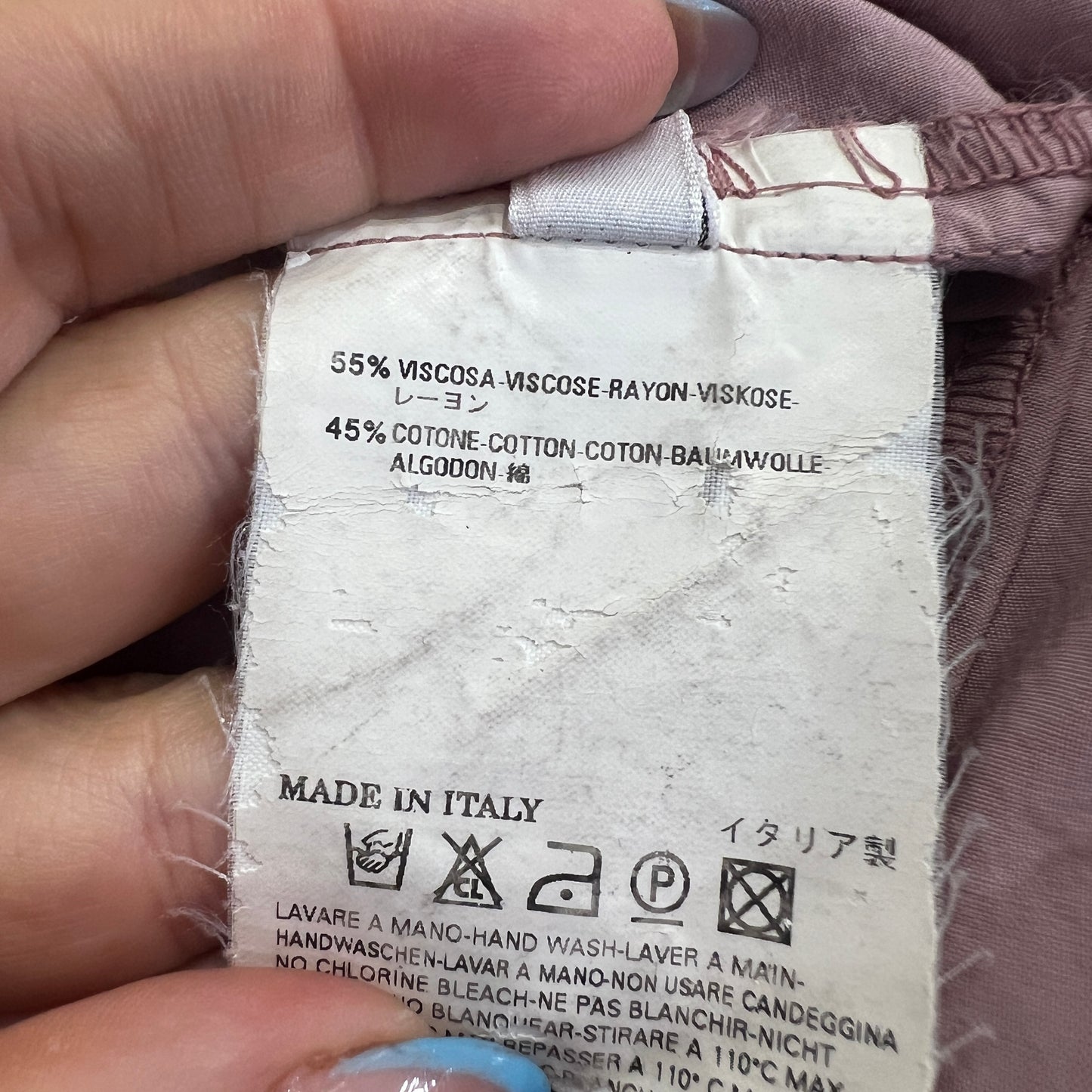 maison margiela 00s dusty pink tube maxi dress