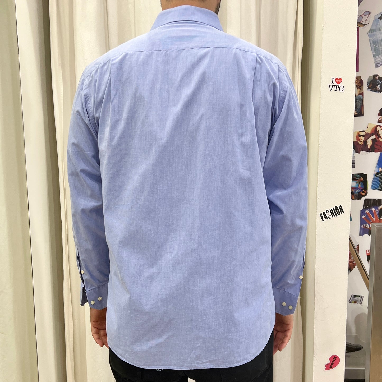 ungaro paris 00s blue shirt