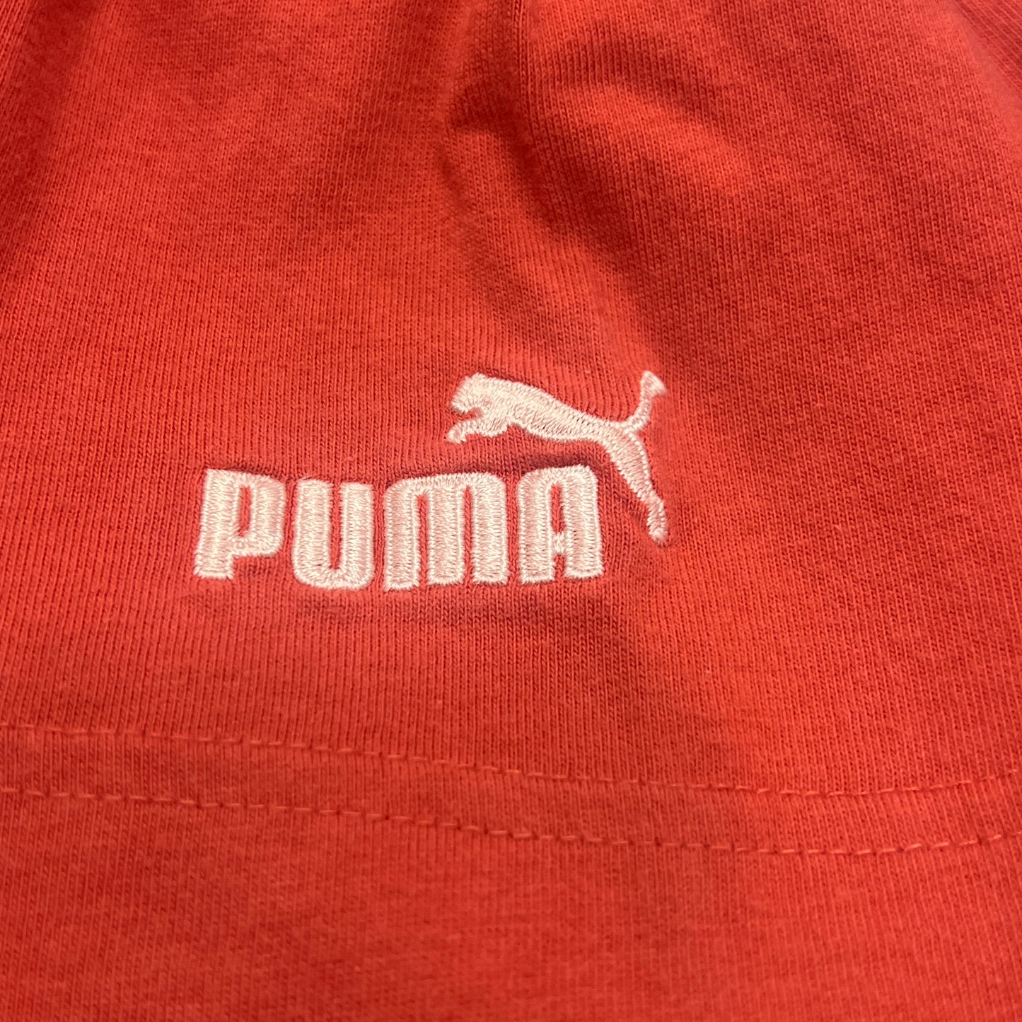 puma 00s red long sleeve tshirt
