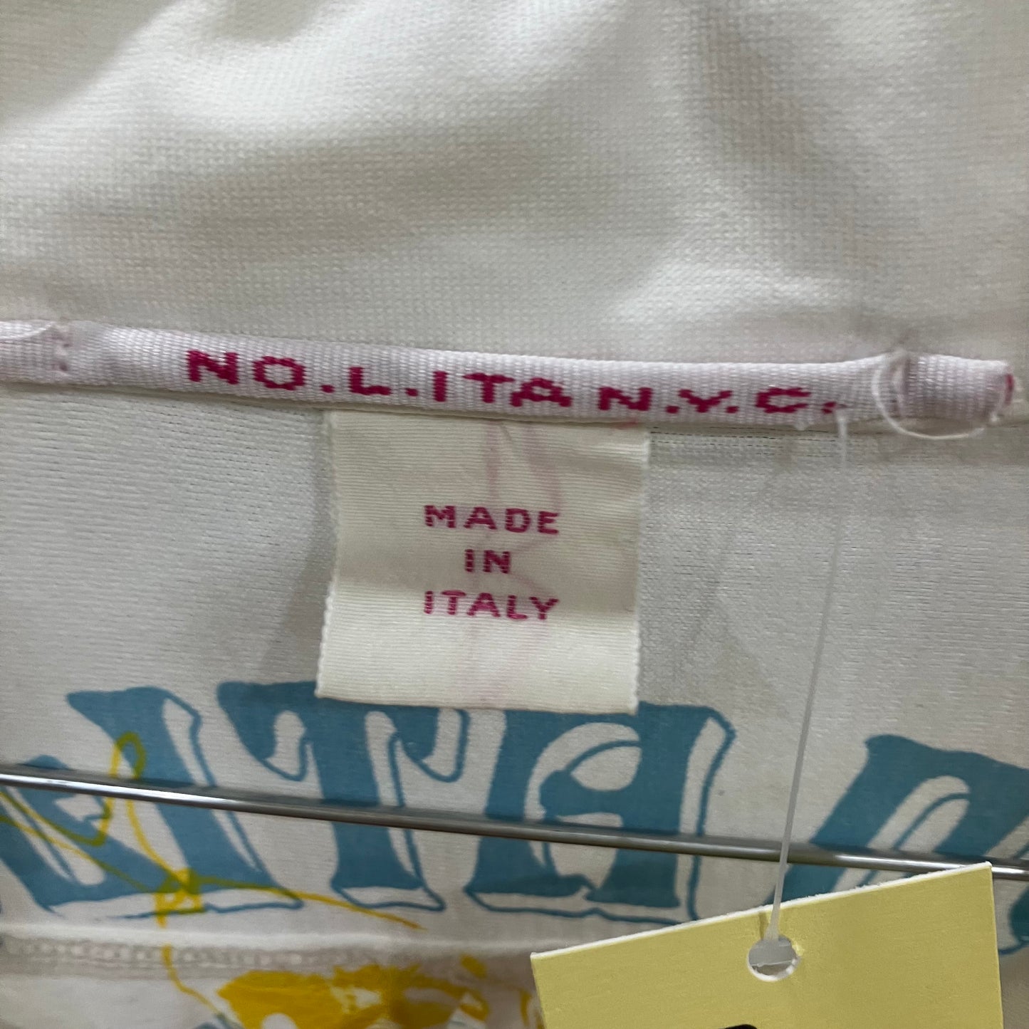 nolita nyc 00s white stretchy shirt