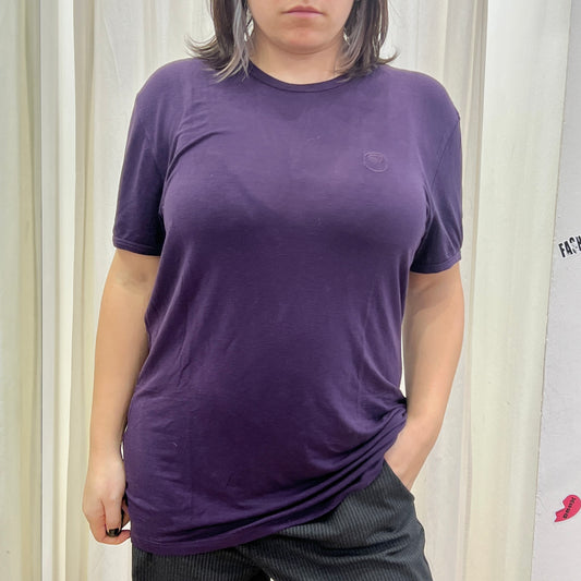 philippe matignon 00s purple sheer underwear tshirt