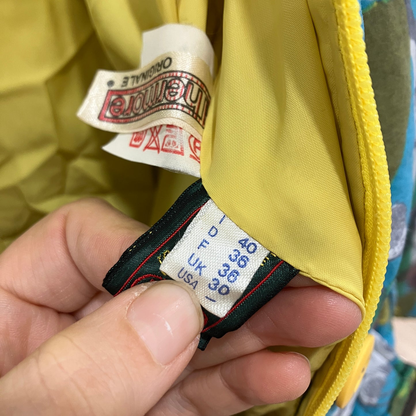 fiore degli sportivi 80s neon pop art ski suit