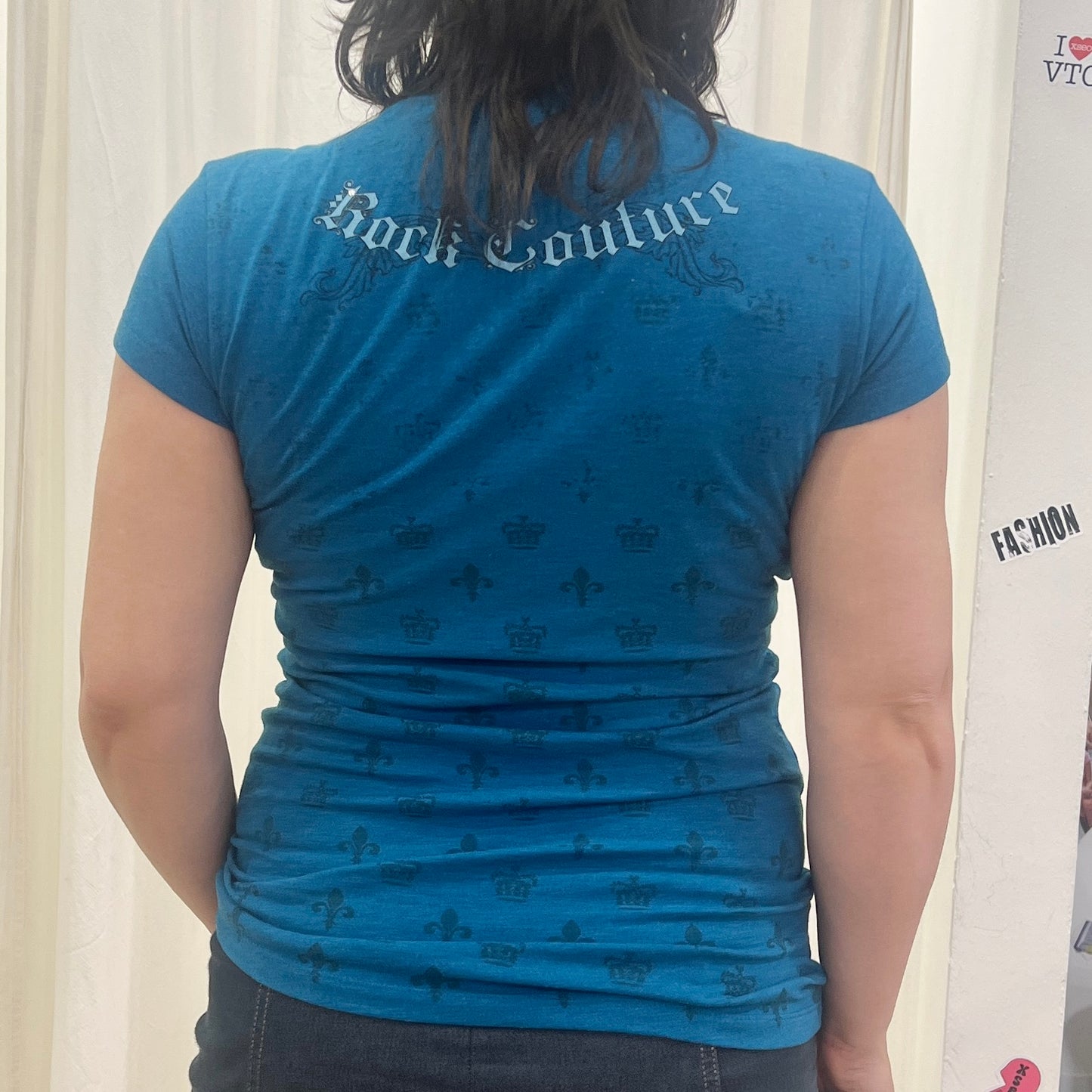 hard rock cafe berlin 00s turquoise tshirt