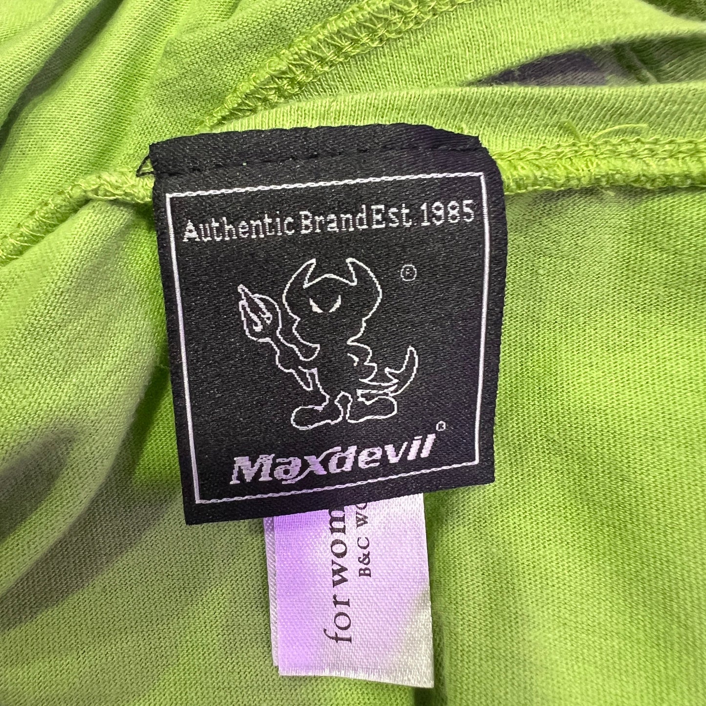 maxdevil 2013 elisa bright green tshirt