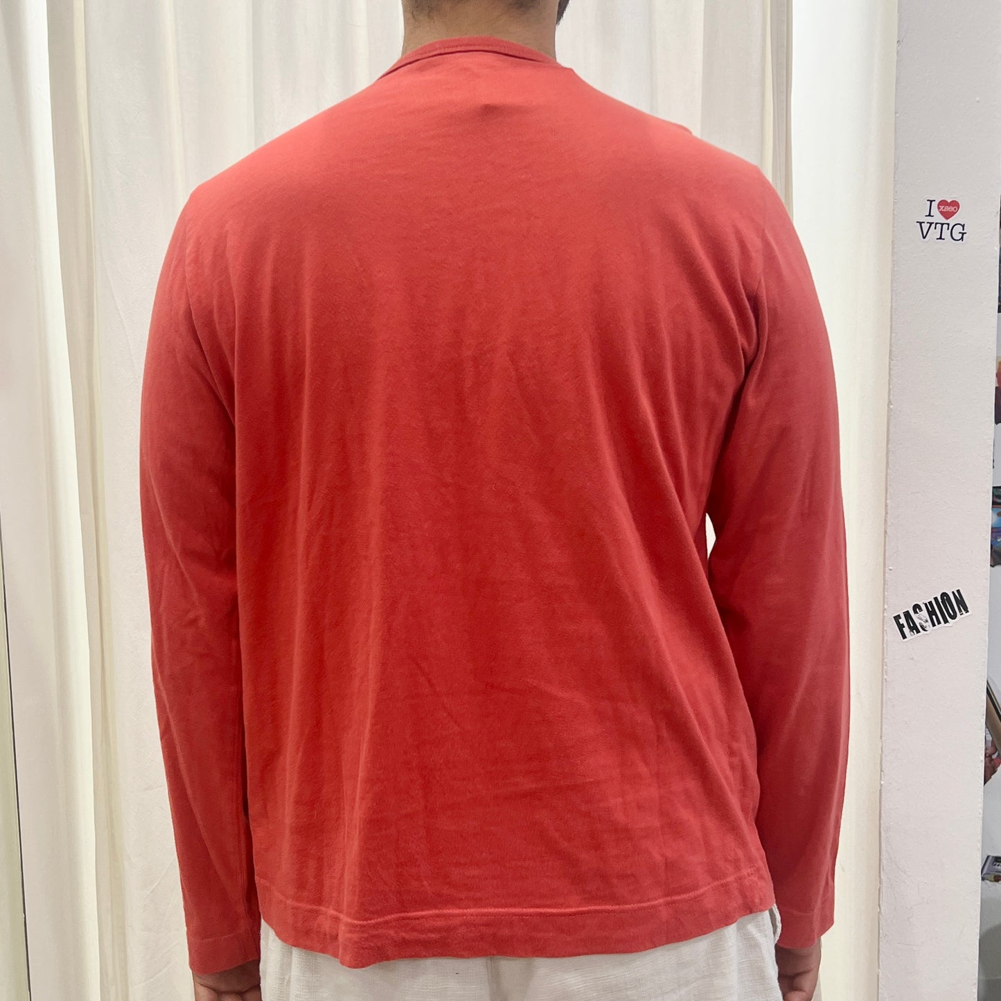 puma 00s red long sleeve tshirt