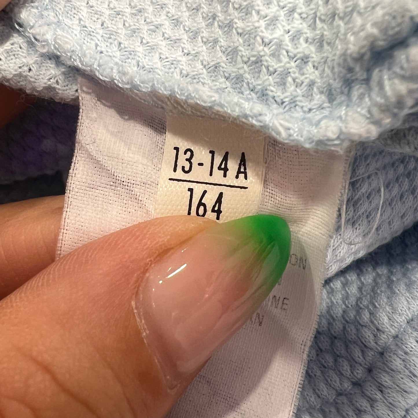 superga 00s baby blue pique tank top with fake pockets