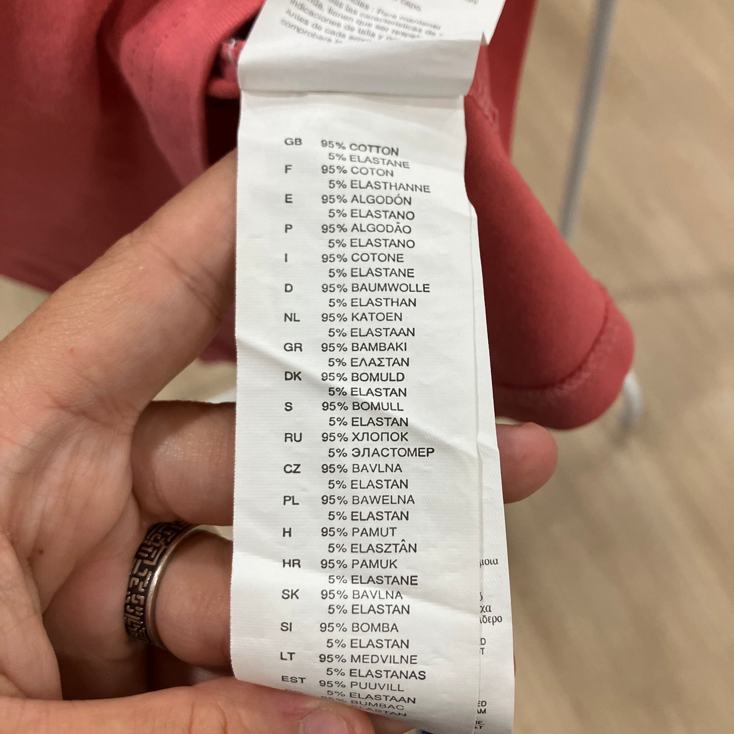 lotto 00s coral red tank top