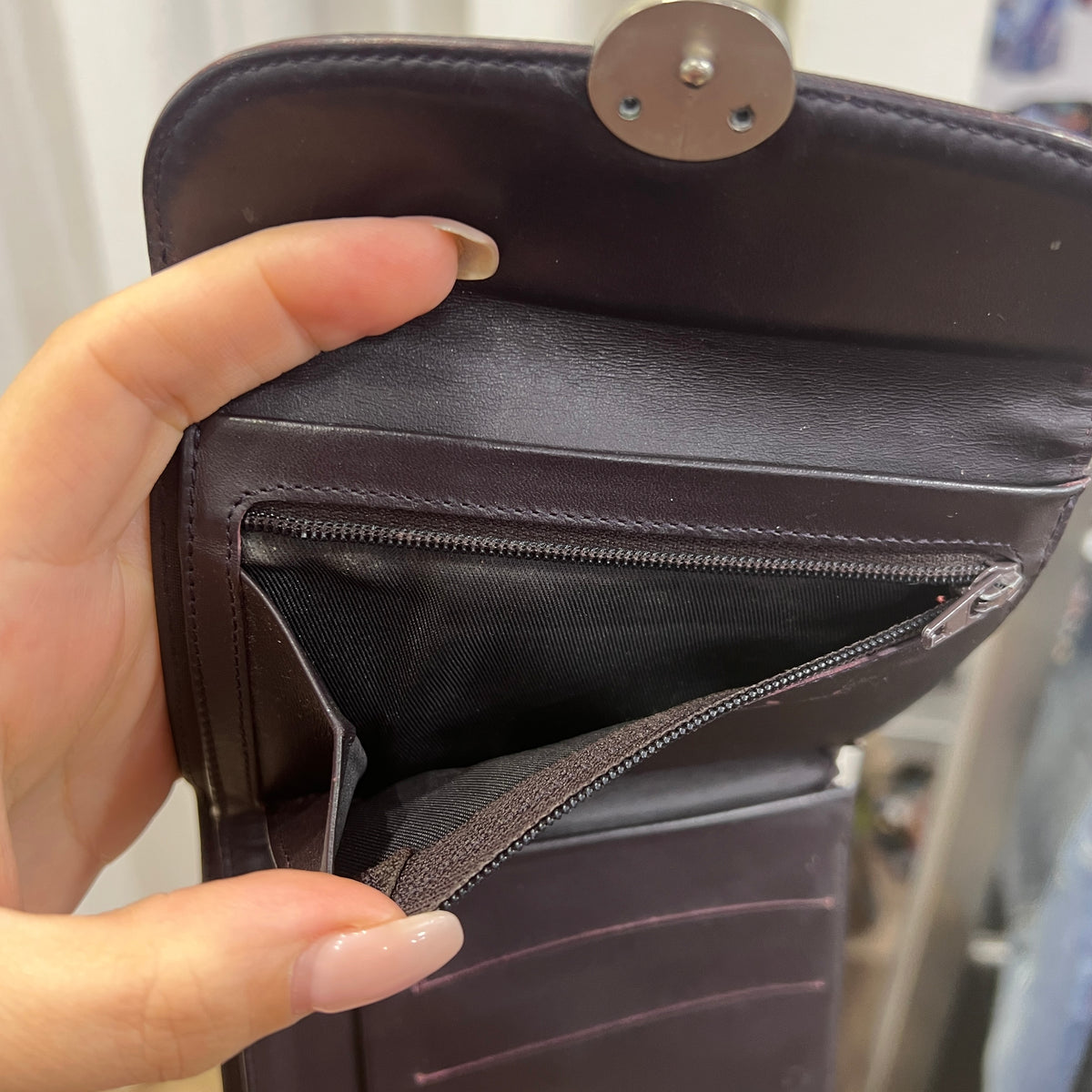 mandarina duck 00s brown wallet