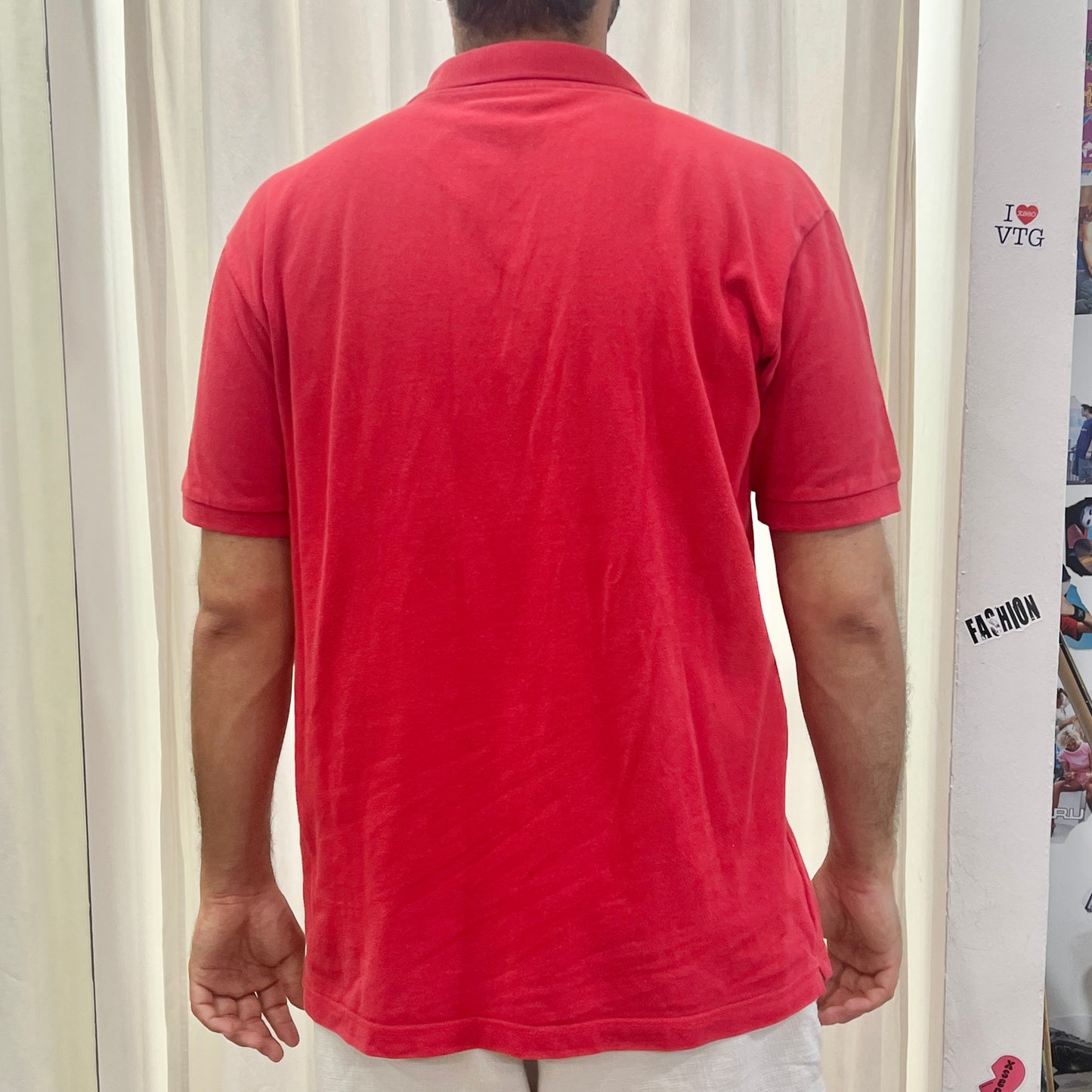 kappa 00s red short sleeve polo tshirt