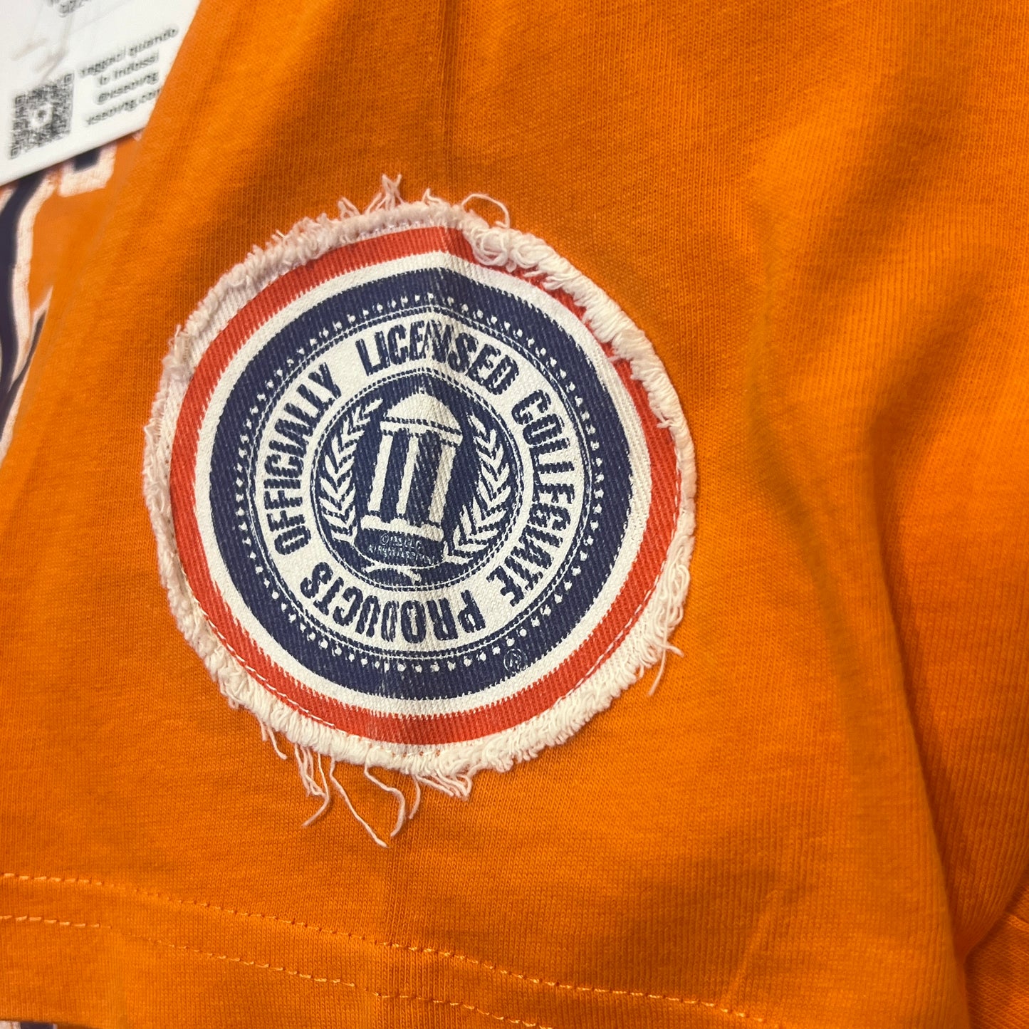 college vault 00s orange syracuse college football tshirt