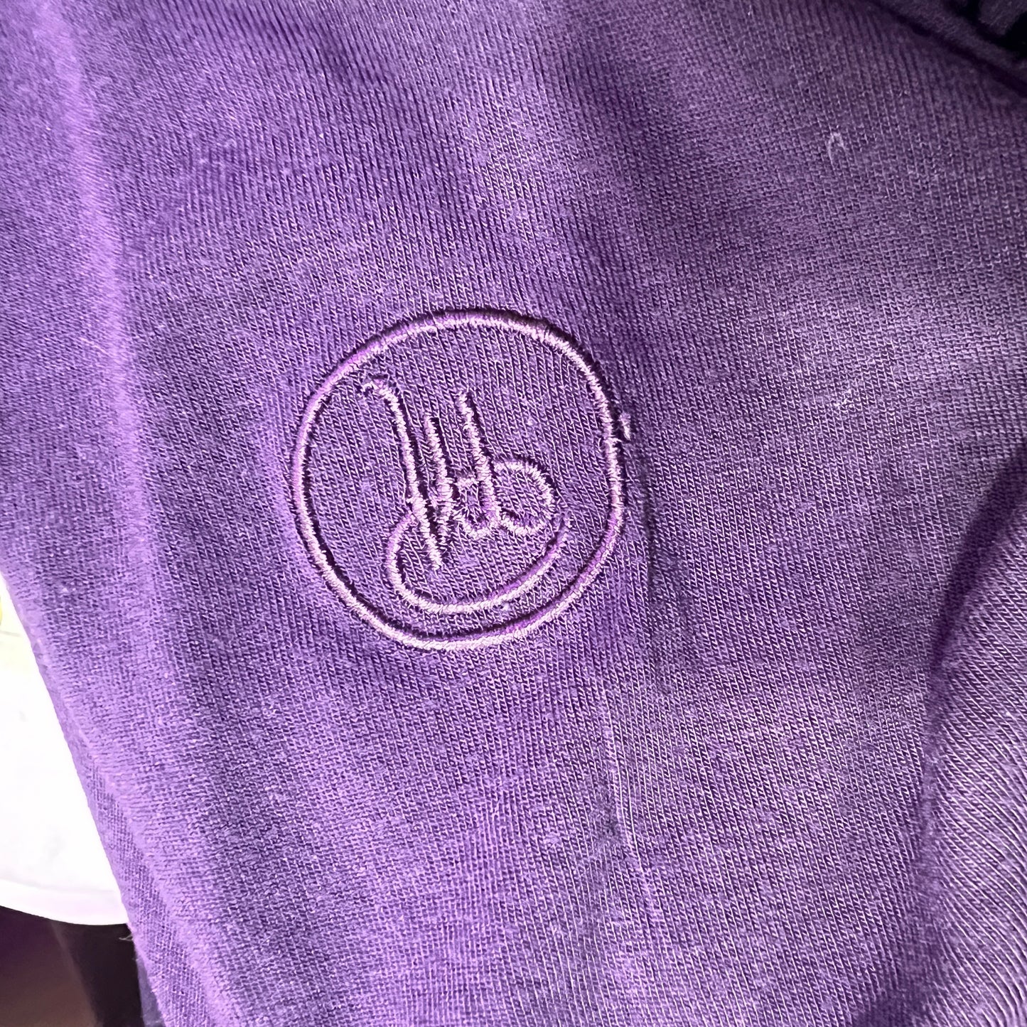 philippe matignon 00s purple sheer underwear tshirt