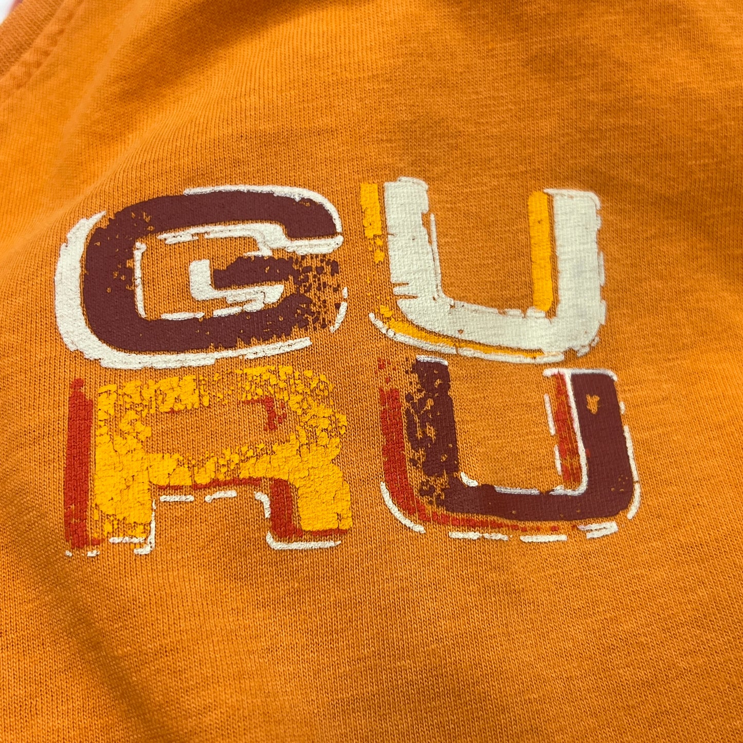 guru 00s orange tshirt