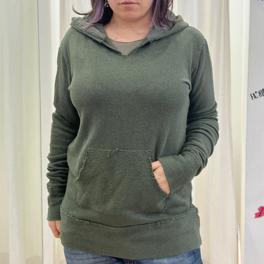 ishikawa 00s army green hoodie
