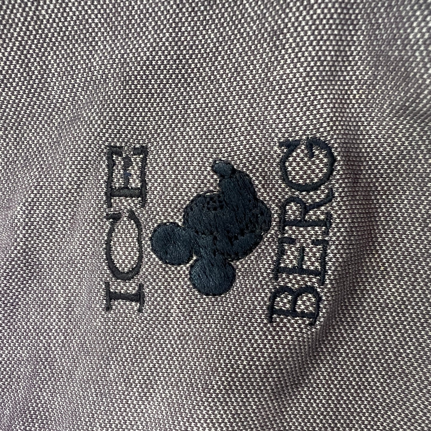 iceberg 90s grey polo tshirt with black trim