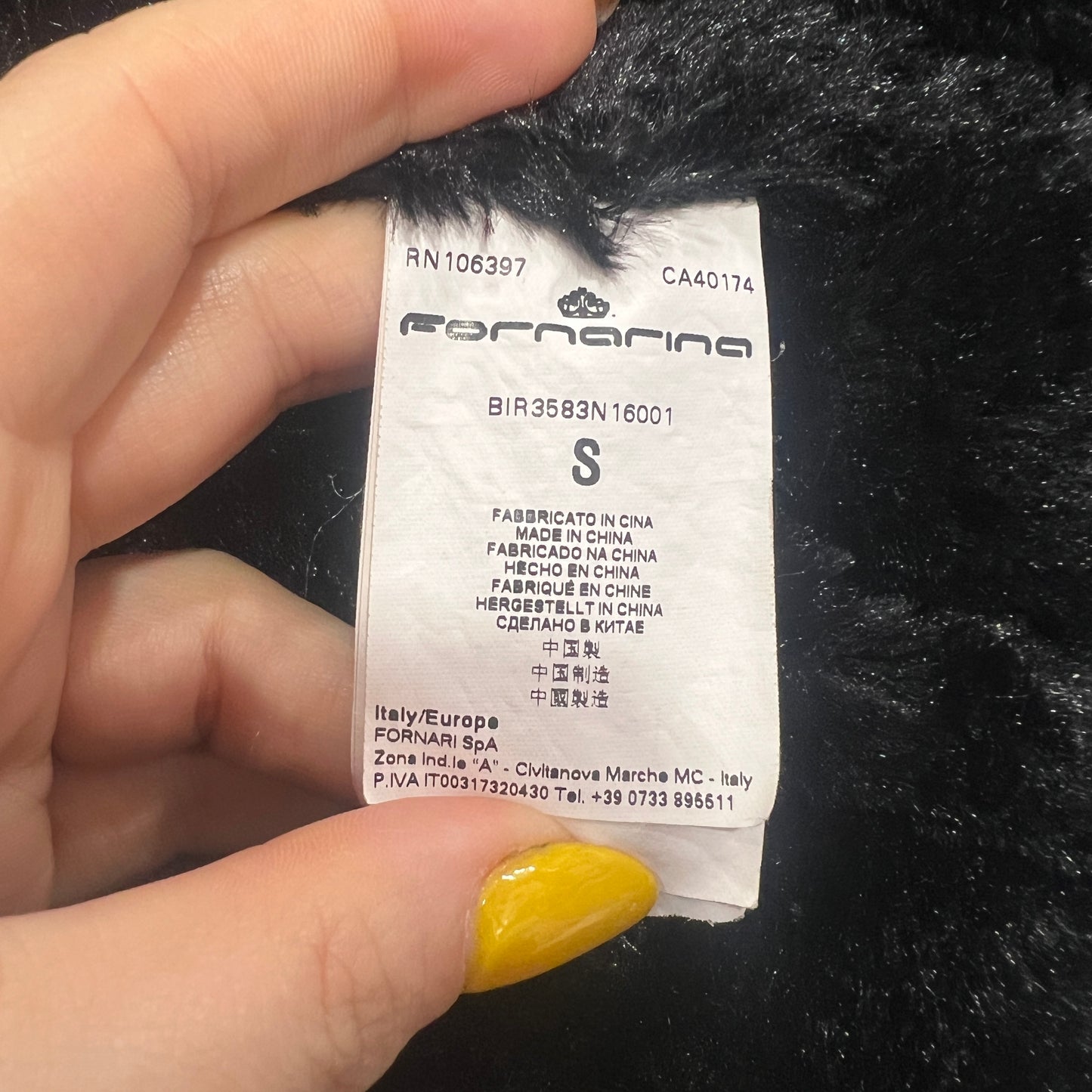 fornarina 00s grey puffer jacket