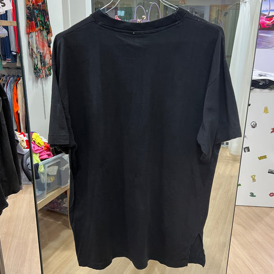 un pavone x amico - hand-bleached reworked second-hand tshirt