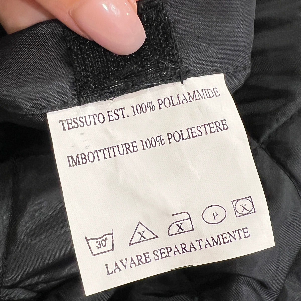 european project 00s black quilted vest with corduroy velvet collar