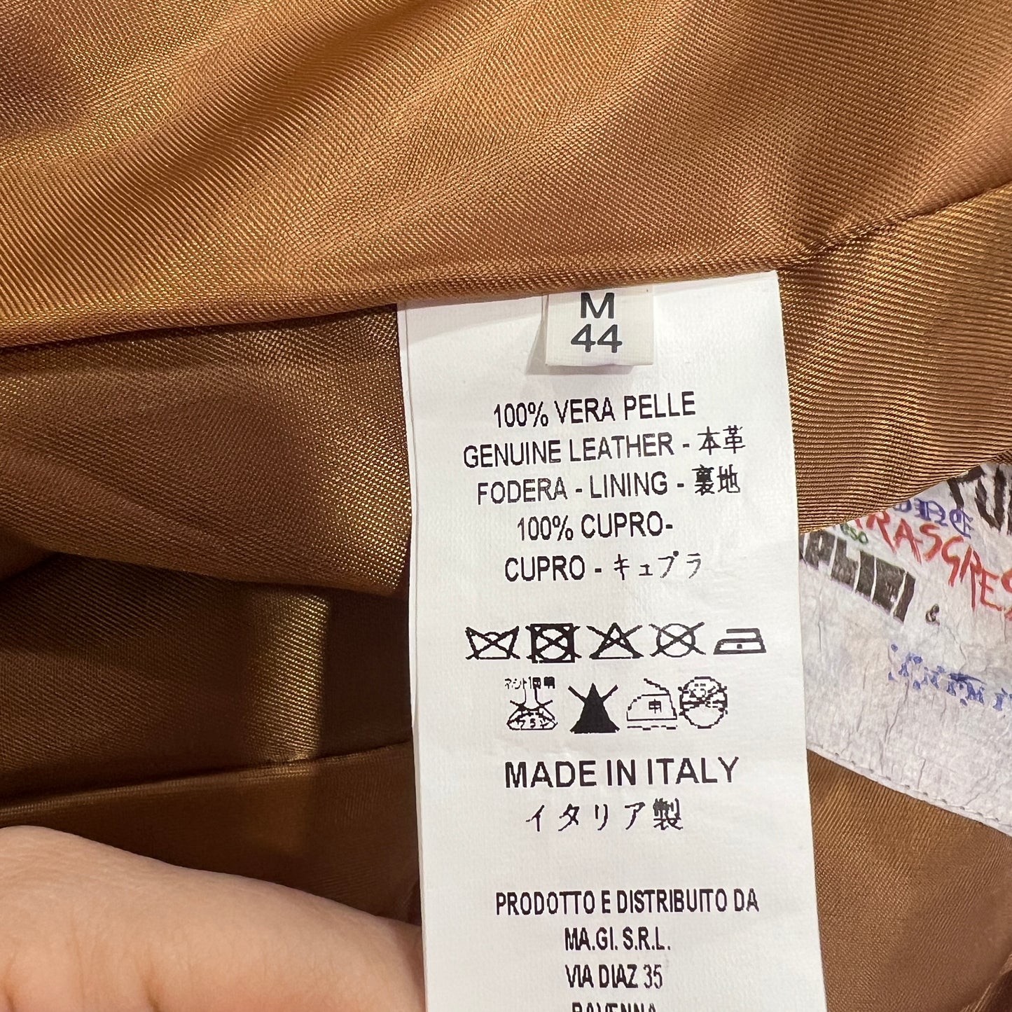 zen '10s light brown suede zip up biker jacket