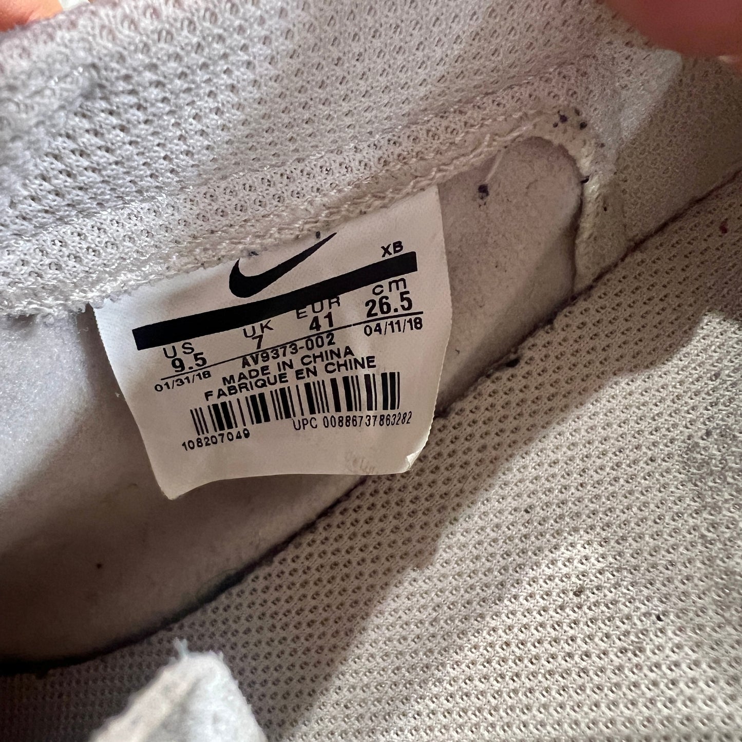 nike blazer 2018 ice grey suede low top sneakers
