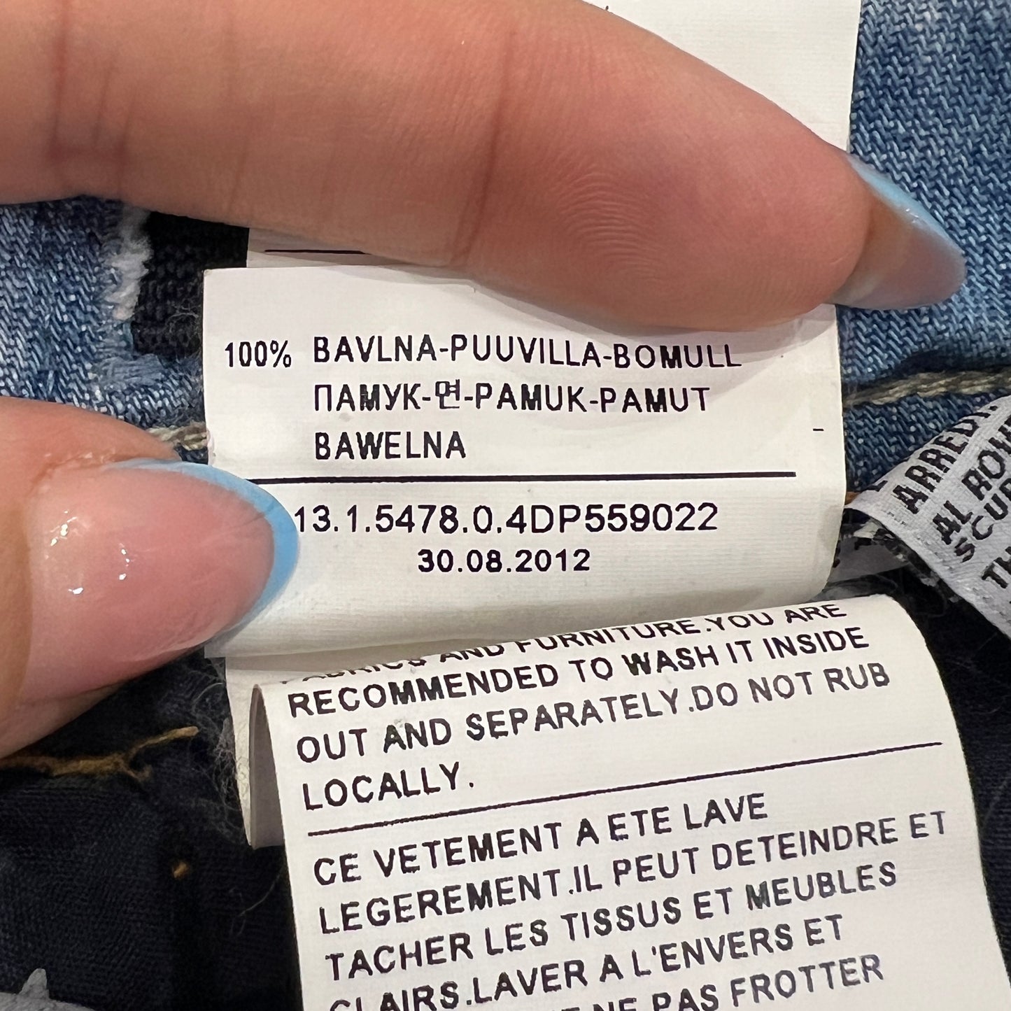 sisley 00s us flag distressed denim shorts