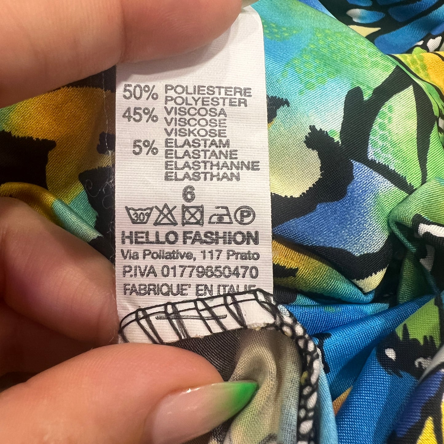00s butterfly print one-shoulder minidress