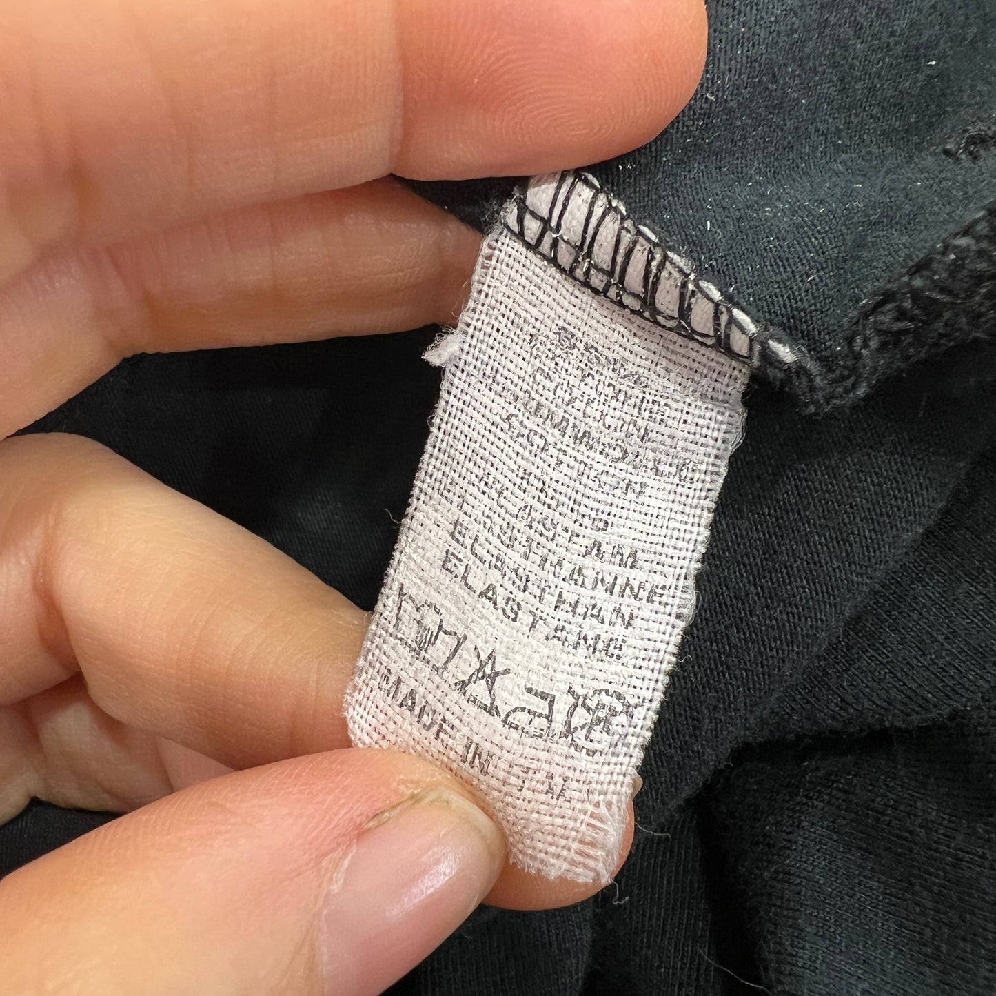 missoni 00s black tshirt