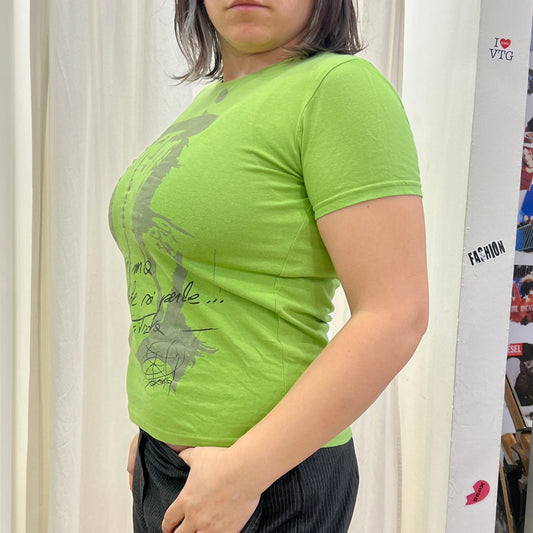 maxdevil 2013 elisa bright green tshirt