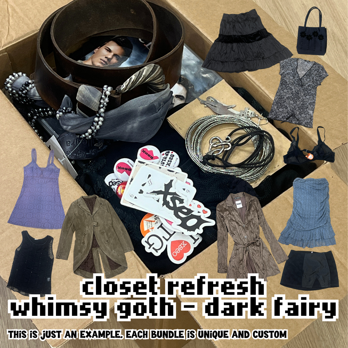 CLOSET CLUB - custom mystery box abbonamento trimestrale