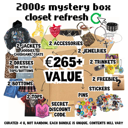 CLOSET REFRESH - custom 2000s mystery style box