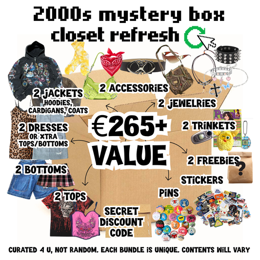 CLOSET REFRESH - custom 2000s mystery style box