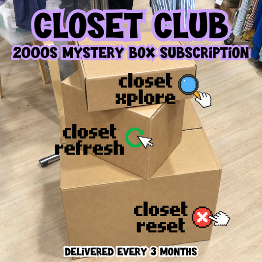 CLOSET CLUB - custom mystery box abbonamento trimestrale