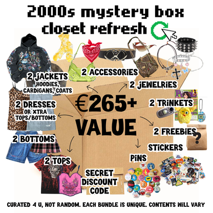 CLOSET REFRESH - custom 2000s mystery style box