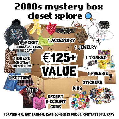 CLOSET XPLORE - custom 2000s mystery style box