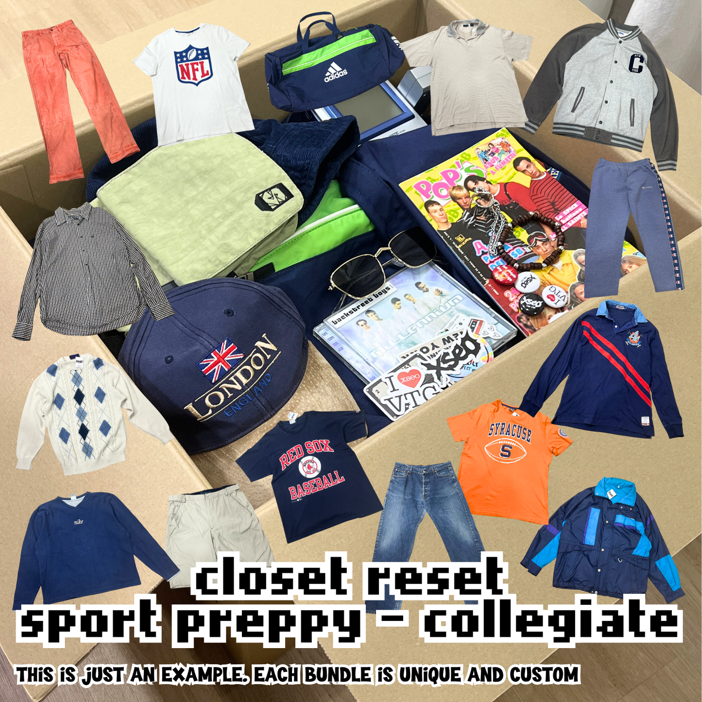 CLOSET RESET - custom 2000s mystery style box