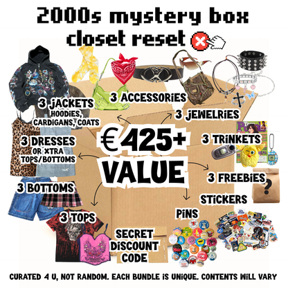 CLOSET RESET - custom 2000s mystery style box