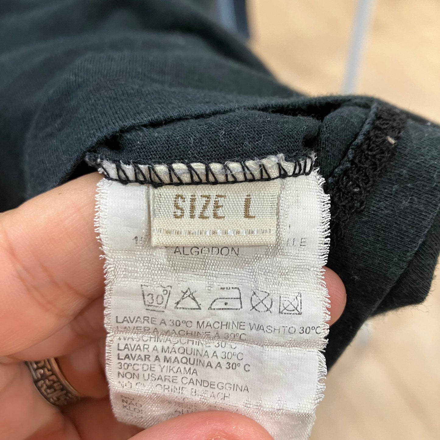 diesel 00s black v neck tshirt