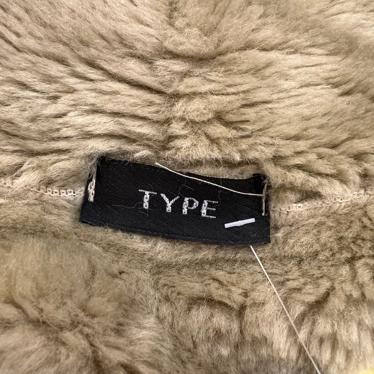 type 00s light beige vegan sheepskin afghan coat