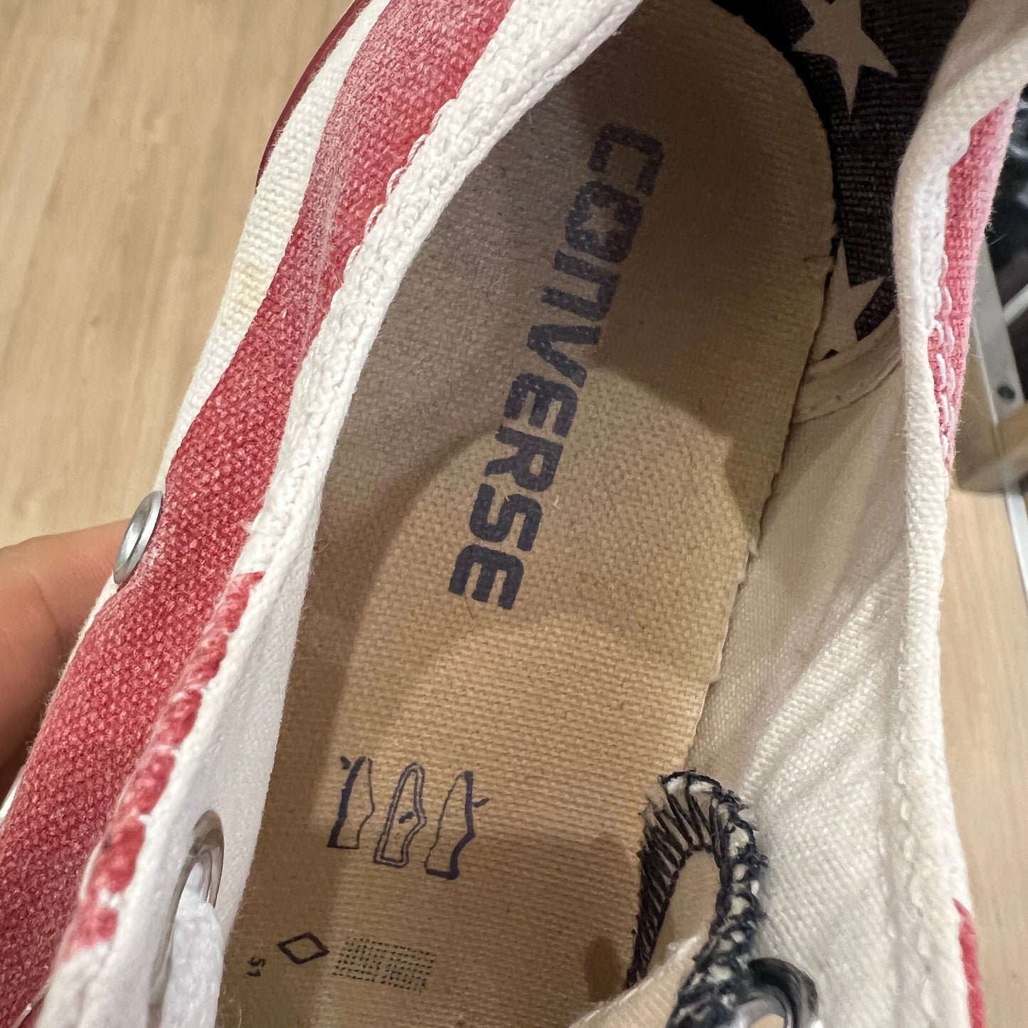converse chuck taylor all star low top american flag sneakers