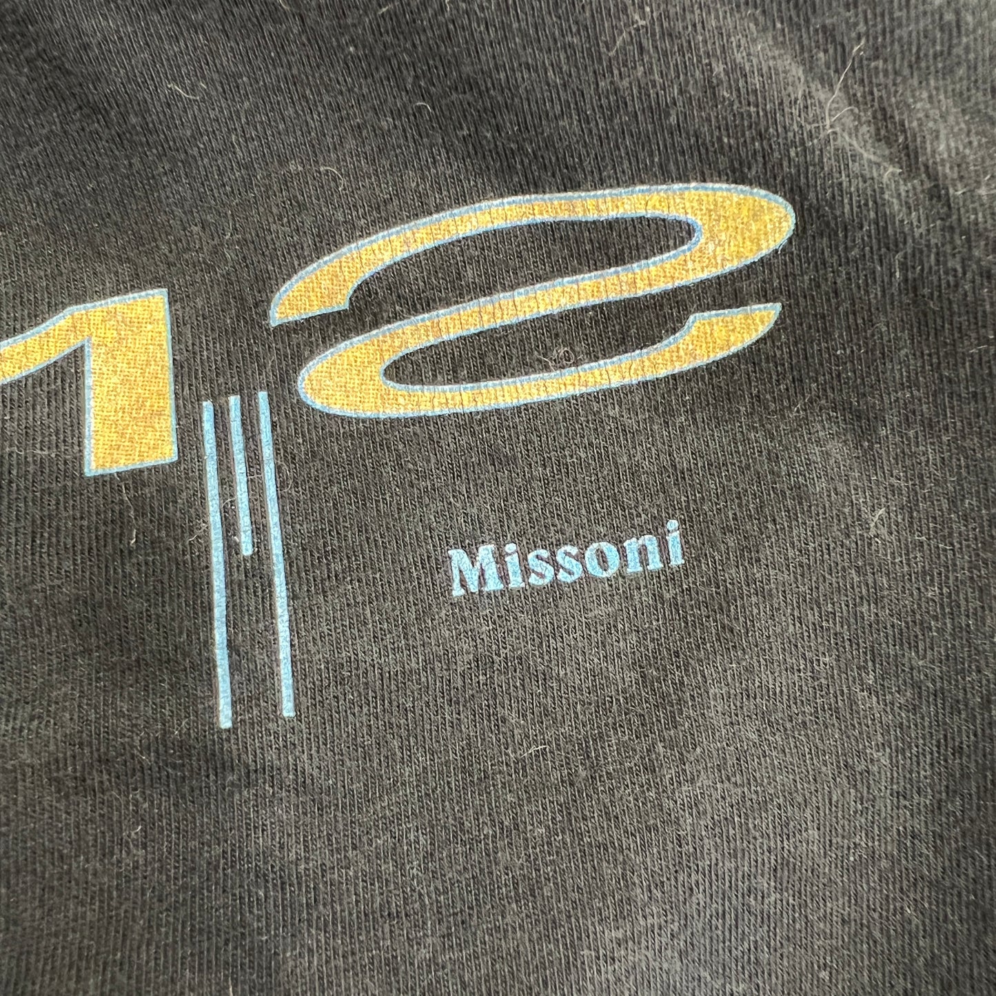 missoni 00s black tshirt