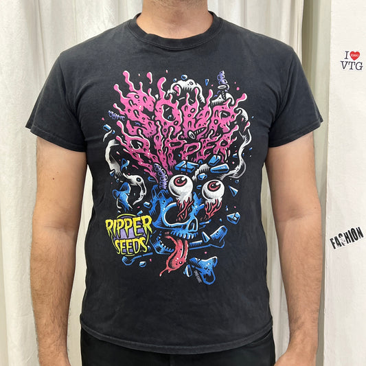 ripper seeds 2010s black graphic tshirt