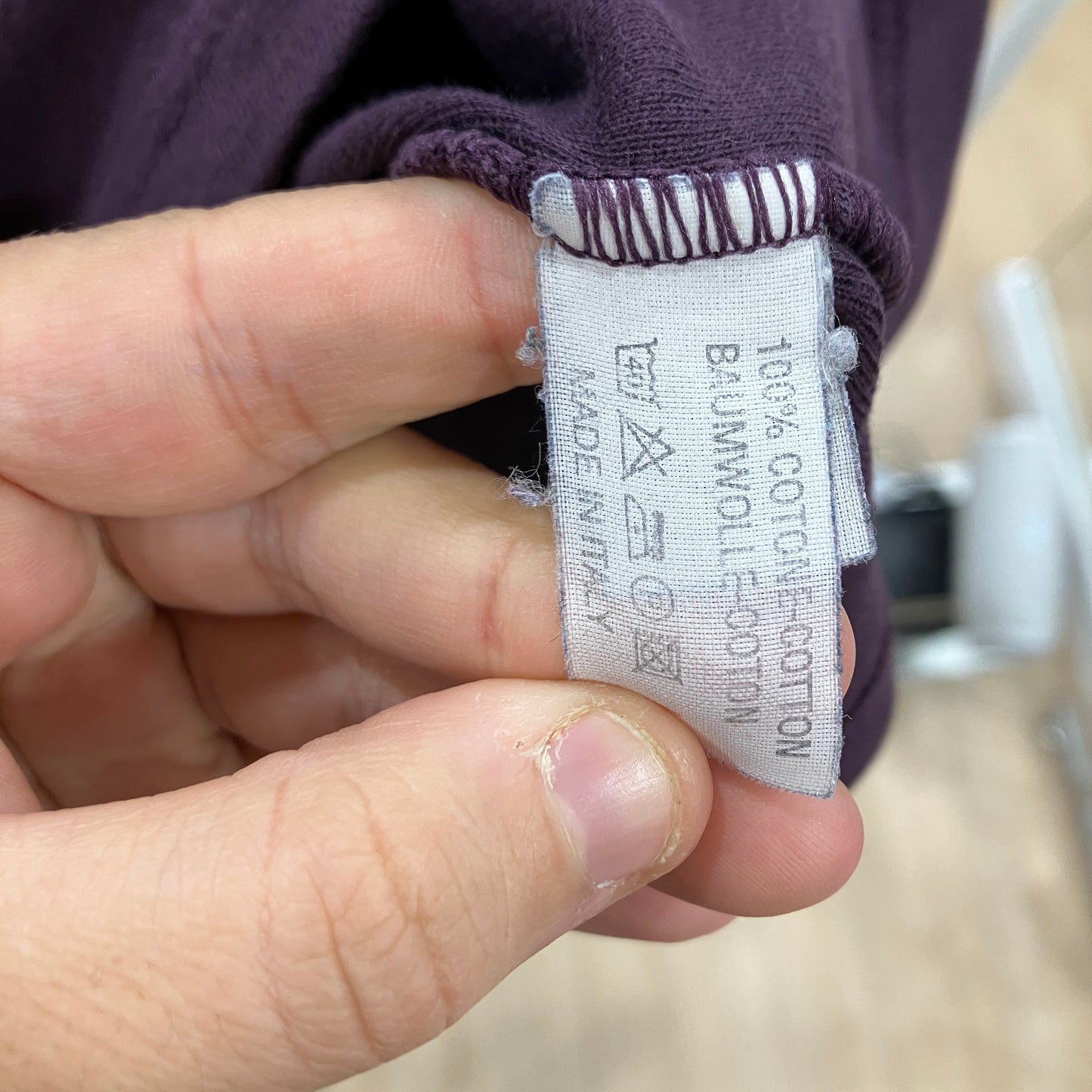 cocoloco 00s tom and jerry purple long sleeve top