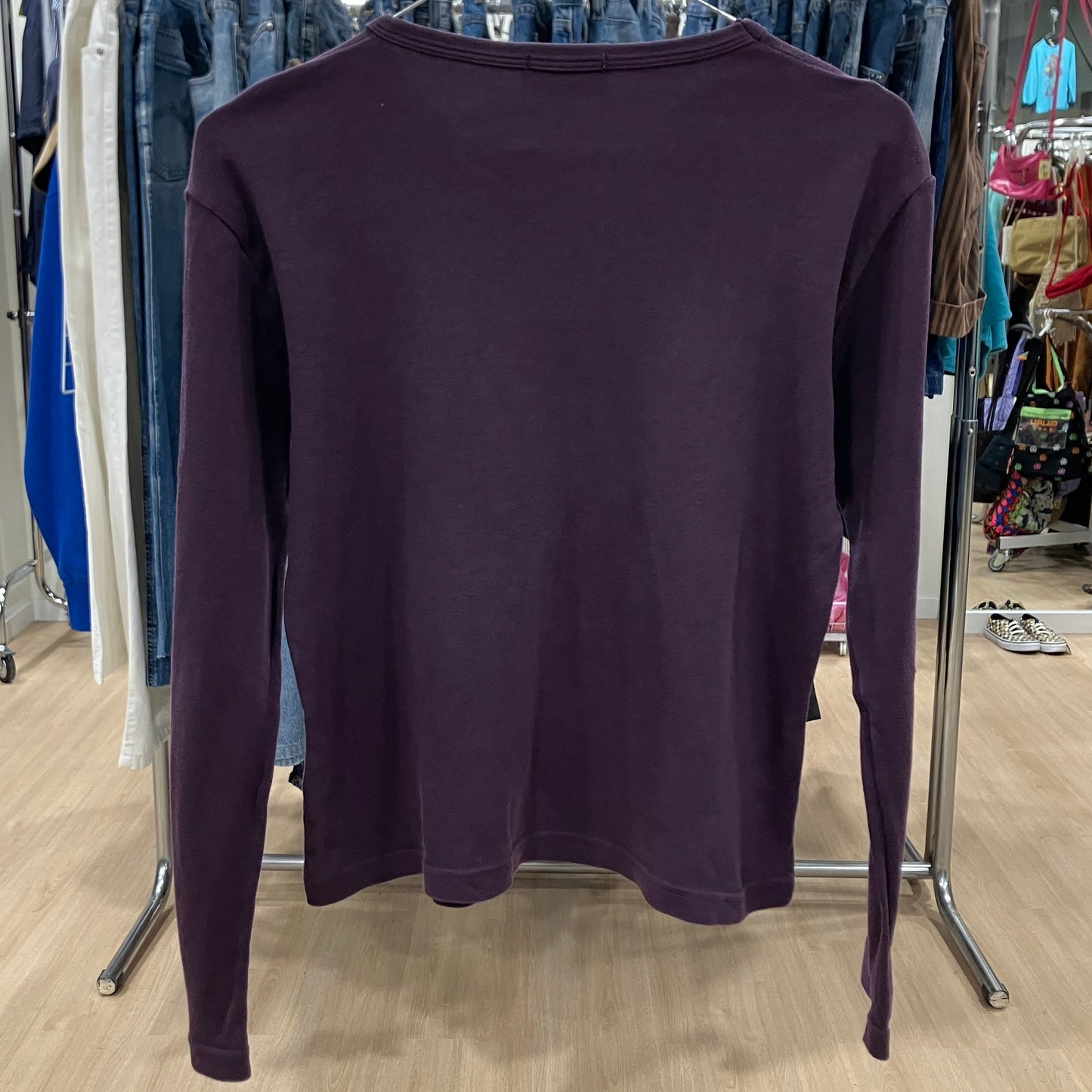 cocoloco 00s tom and jerry purple long sleeve top