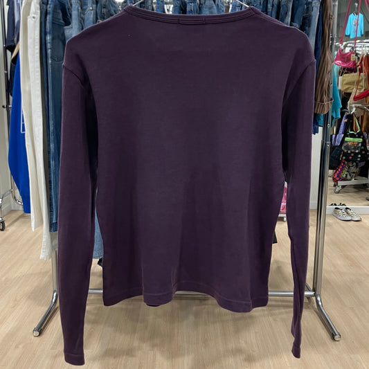 cocoloco 00s tom and jerry purple long sleeve top