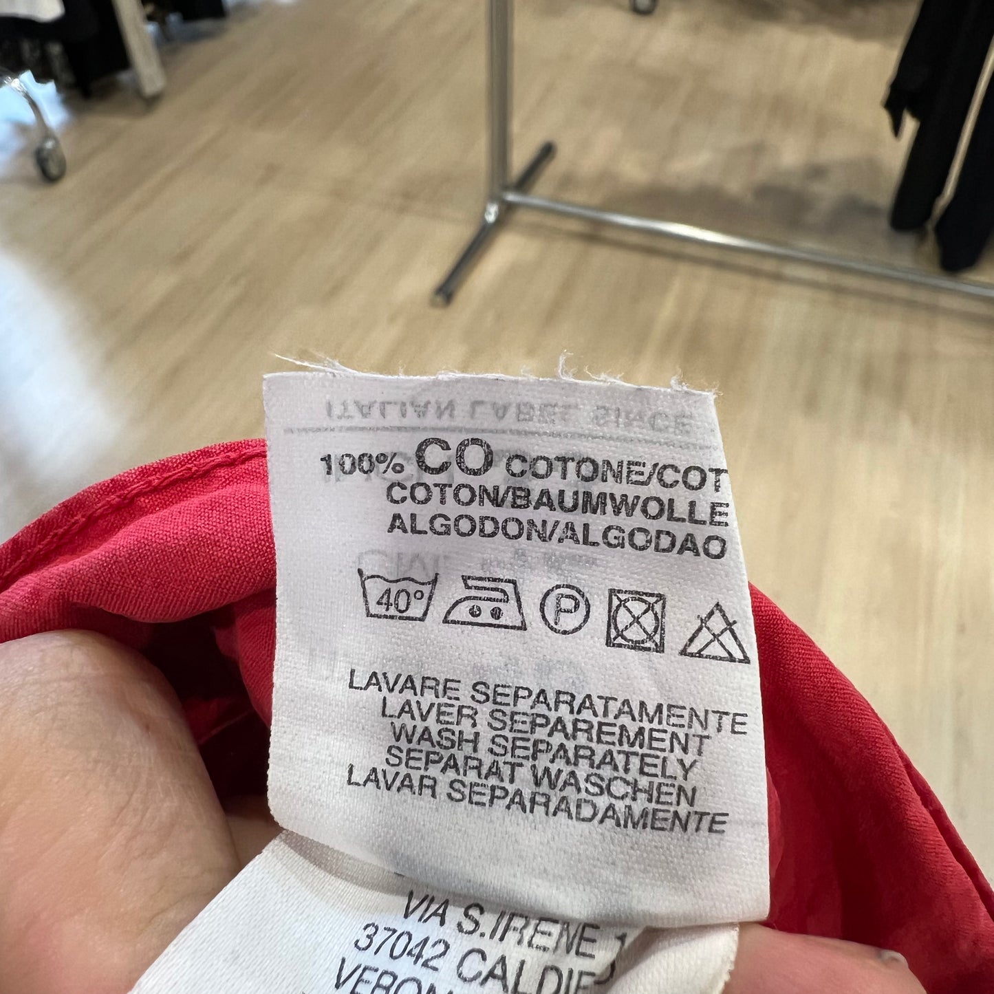 Carrera red shorts